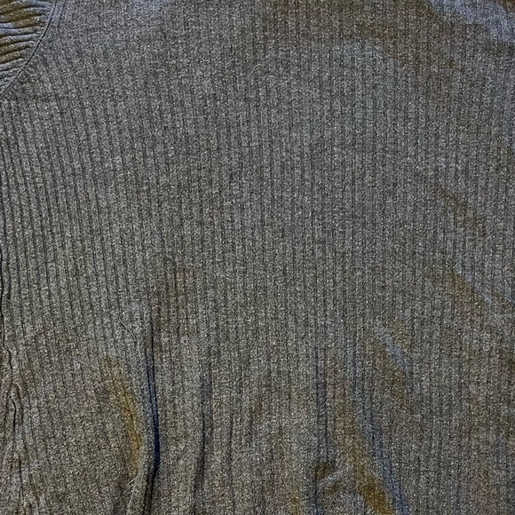 Lily Morgan Large Gray Open Front Sweater Cardigan - Picture 5 of 5